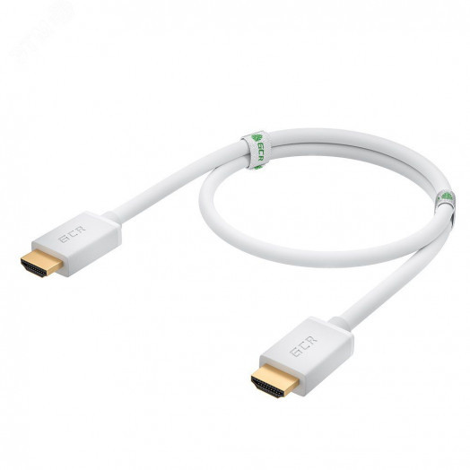 Кабель HDMI 2.0, Ultra HD 19M на 19M, 10 м., белый