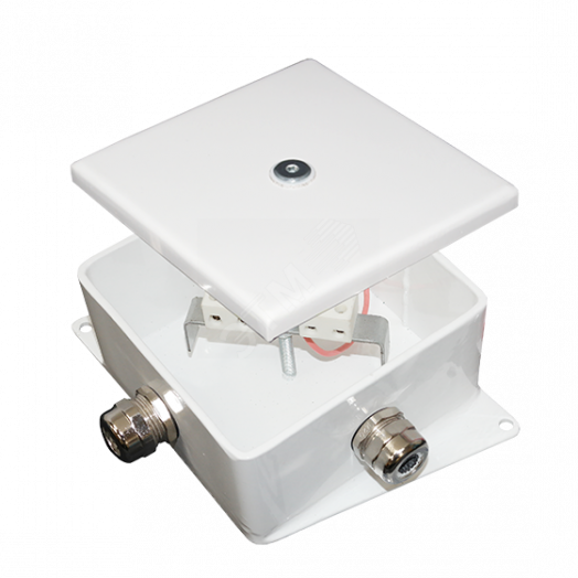 Коробка монтажная огнестойкая КМ-О (6к)-IP66-120х120 четыре ввода ABCD