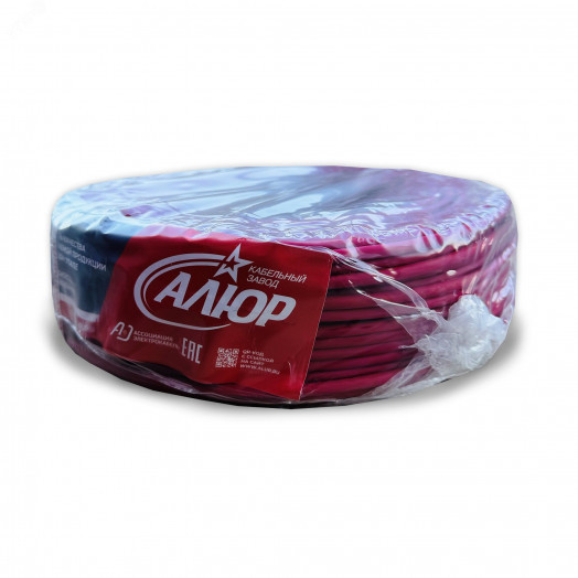 Провод силовой ПуГВнг (А)-LS 1х6 красный бухта многопроволочный