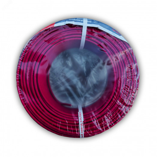 Провод силовой ПуГВнг (А)-LS 1х6 красный бухта многопроволочный