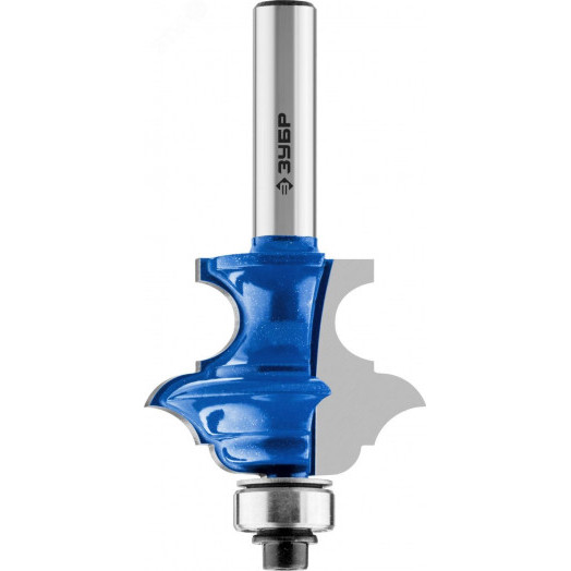 Фреза кромочная фигурная №6(многопрофильная) 34,9x25.4мм, хвостовик 8мм