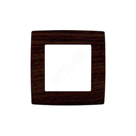 Рамка на 1 пост, Эра12, венге, 12-5001-10