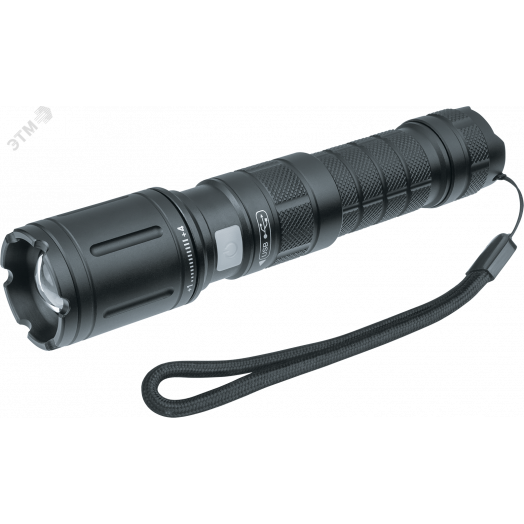 Фонарь светодиодный NPT-P01-18650 CREE XM-L U3 LED 10Вт аккумуляторный металл