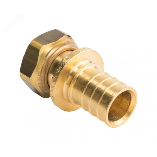 Переходник с накидной гайкой 25xG 3/4 для труб из сшитого полиэтилена аксиальный