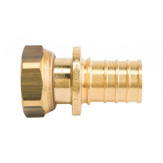 Переходник с накидной гайкой 25xG 3/4 для труб из сшитого полиэтилена аксиальный