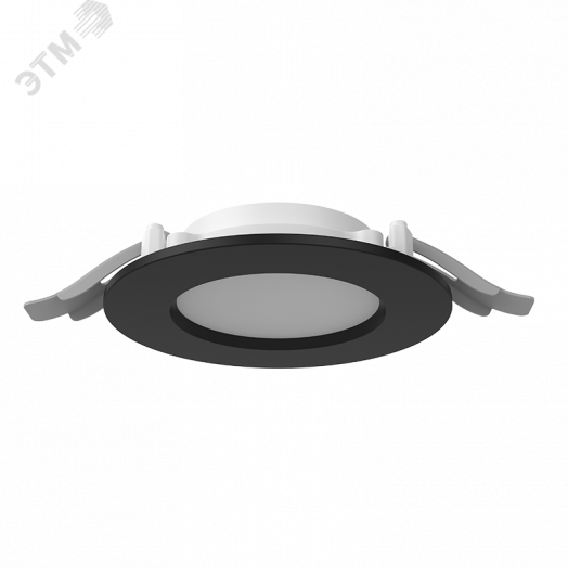 Светильник светодиодный ДВО-DL-01 Slim 10Вт 3000К 120*37мм IP65/40 черный опал