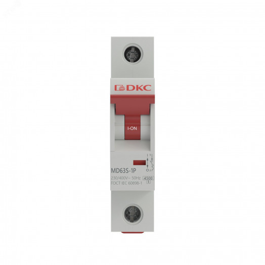 Выключатель автоматический однополюсный 32А D MD63S-1PD32 4,5кА