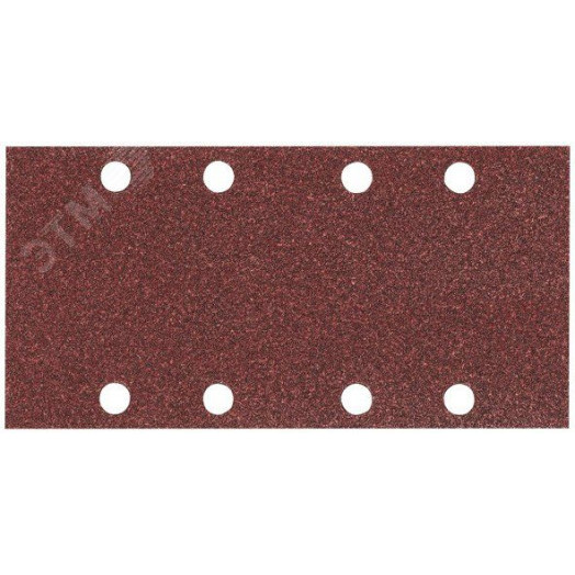 Бумага шлифовальная на липучке 100х240 мм, P60 (10 шт)