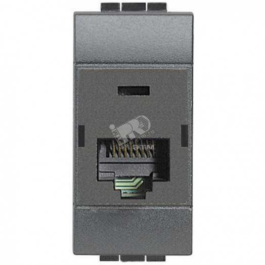 Розетка компьютерная living int RJ45 UTP категория 5E 110