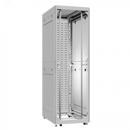 Шкаф серверный 52U 800х1000 передняя дверь: без. задняя дверь: протект IP41. боковые панели: глухой металл. цвет: серый RAL7035 