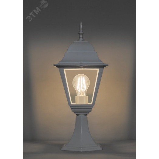 Светильник НТУ-60w на постамент Е27 IP44 белый