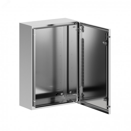 Корпус навесной STH с М/П, нержавеющая сталь AISI316, ВхШхГ 600x400x200 мм, без фланца