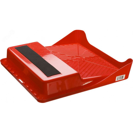 Ванночка малярная пластмассовая, для валиков до 270 мм, 360х360мм, 1,3л