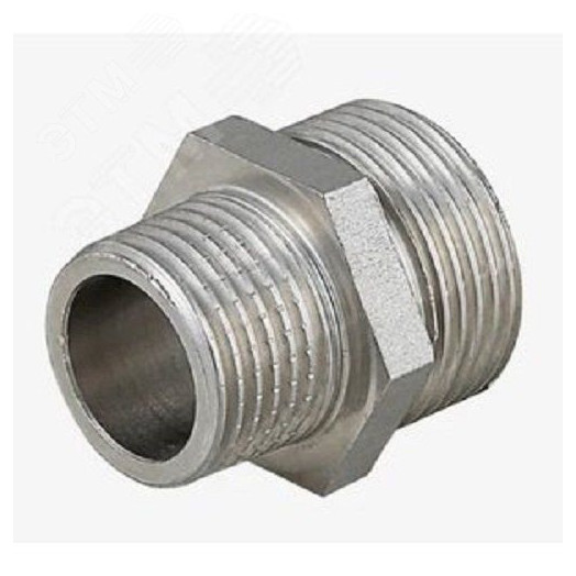 Ниппель НН 2'х1' переходной, никелированный, уп