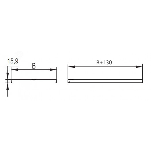 Крышка на угол CDSD/CDSS 90 вертикальный внеш. переходник осн.500 в комплекте с метизами и пластинами PTCE