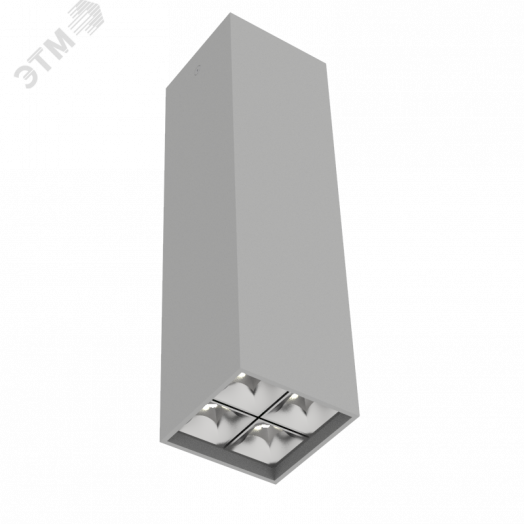 Светильник светодиодный ДПО-14Вт 3000К DL-Box Reflect Multi DALI 24 град. серый