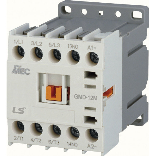 Контактор GMD-12M,5.5kW - 12A,3Р,DC24V 3W 1a