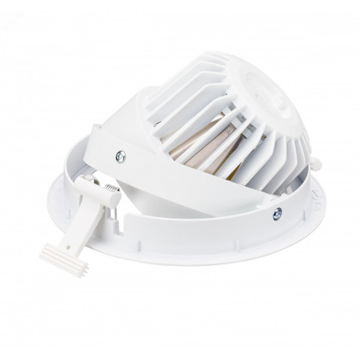 Светильник светодиодный ДВО 25 Вт 2700 лм 3000К 220-230В d190х102мм монт. d170мм IP20 поворотный средний пучок GreenSpace Accent cardanic PHILIPS