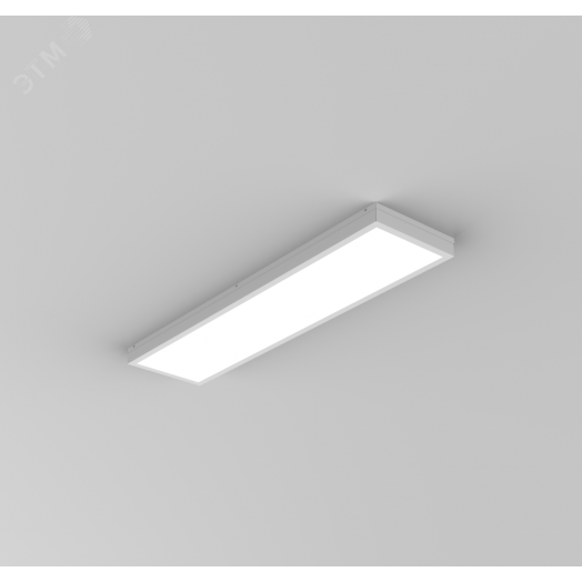 Светодиодный светильник C270/U медицинский встраиваемый/накладной 30 Вт CRI90 4000 K 1195х180х68 мм с опаловым рассеивателем класс защиты IP54 аварийный автономный постоянного действия