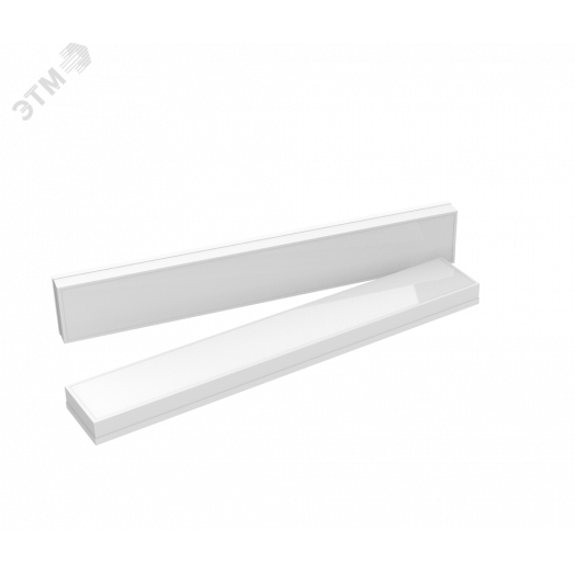 Светодиодный светильник C270/U медицинский встраиваемый/накладной 30 Вт CRI90 4000 K 1195х180х68 мм с опаловым рассеивателем класс защиты IP54 аварийный автономный постоянного действия