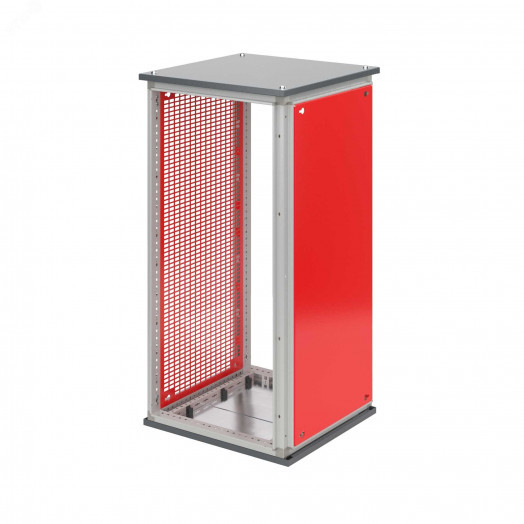 Монтажная плата перфорированная боковая для шкафа CQE (ВхГ) 1200x400 мм