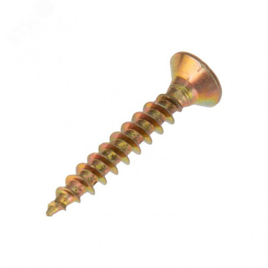 Саморез универсальный 3х20, желтый цинк, пакет (1000 шт/уп)