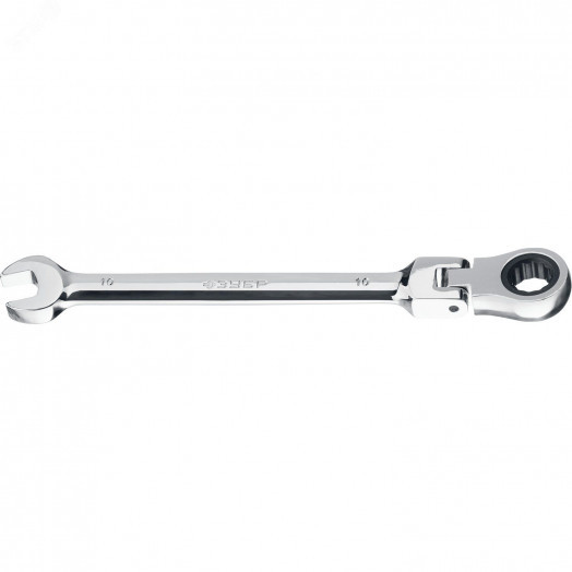 Ключ гаечный комбинированный трещоточный шарнирный 10 мм