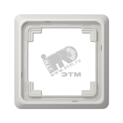 Рамка 1 пост универсальная светло-серая