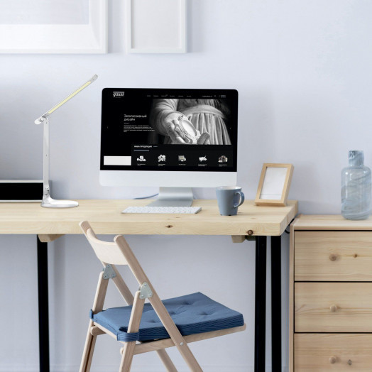 Светильник настольный светодиодный LED 10 Вт 550 Лм 2700-6500К модель GTL204 белый диммируемый+ночник GTL Gauss