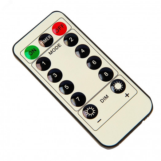 Бахрома светодиодная 20м ULD-B20007-480/DTA/RC WARM WHITE IP44 С пультом 480 светодиодов Теплый белый свет Провод прозрачный