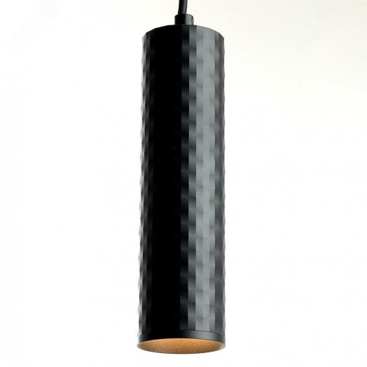 Светильник ДСО GU10 без лампы на подвесе черный