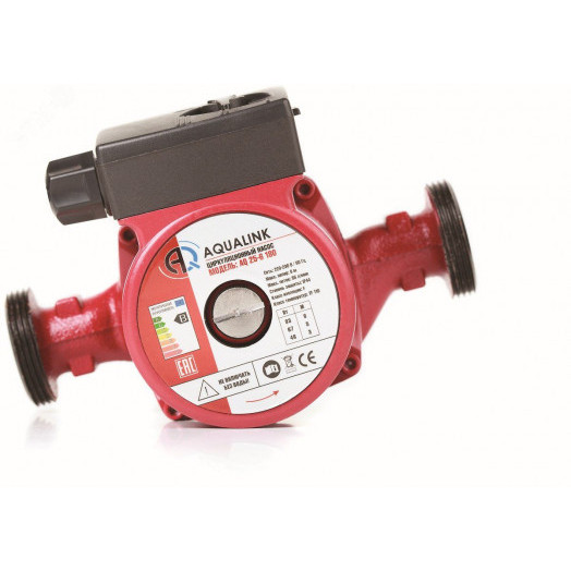 Насос циркуляционный 25-8 180 с гайками