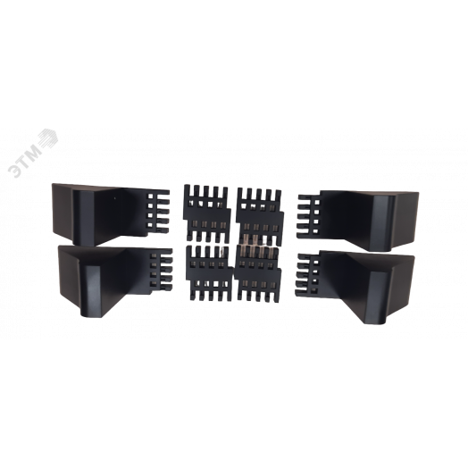 Расширитель опор вертикальной установки (к-кт 4 шт, 2U)