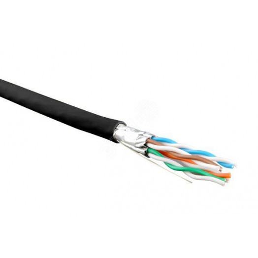 Кабель UFTP4-C6-S23-IN-LSZH-BK-500 (500 м)витая пара экранир U/FTPкат.6 4 пары