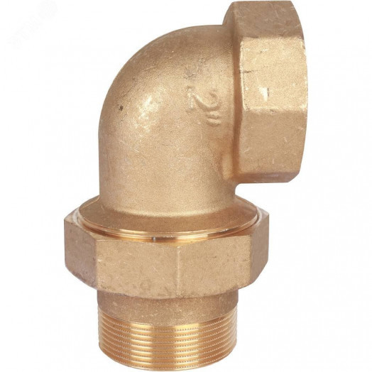 Соединение разъемное угловое 'американка' ВН, уплотнение под гайкой o-ring кольцо 2'