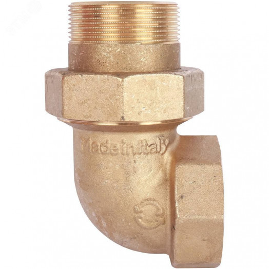 Соединение разъемное угловое 'американка' ВН, уплотнение под гайкой o-ring кольцо 2'