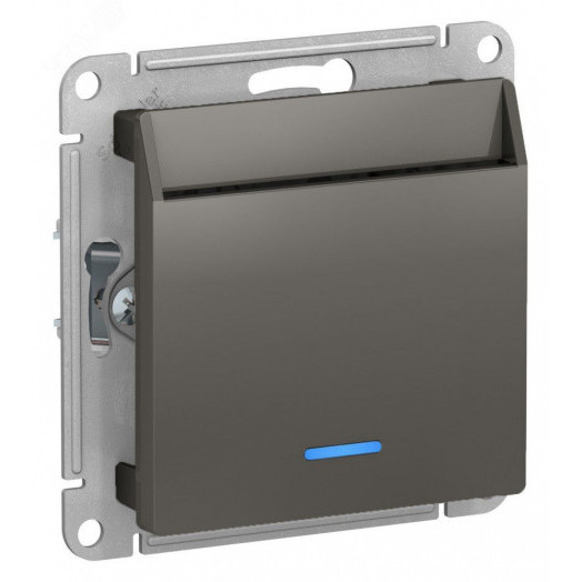 ВЫКЛЮЧАТЕЛЬ ATLASDESIGN карточный, механизм, СТАЛЬ