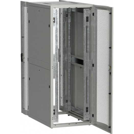 Шкаф серверный ITK LINEA S 19'' 45U 750х1070мм перфорированная дверь серый