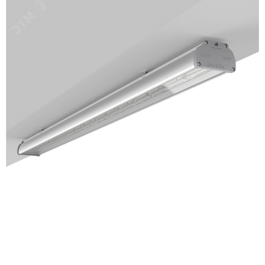 Светодиодный светильник VARTON Айрон 2.0  48 Вт 5000 K 906х109х66 мм класс защиты IP67 с акриловым рассеивателем аварийный автономный постоянного действия