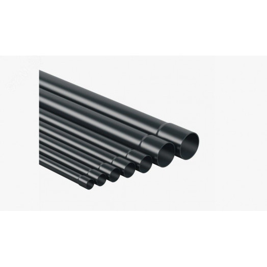 Труба напорная 280х6.9 НПВХ (PVC-U) PN 06, с раструбом, 3 м