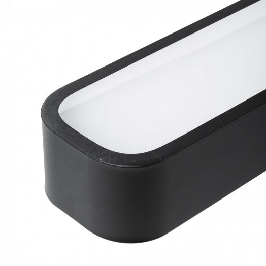 Светильник светодиодный Geometria Block SPO-113-B-40K-036 36Вт 4000К 2700Лм IP40 1200*100*60 черный подвесной