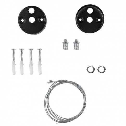 Светильник светодиодный Geometria Block SPO-113-B-40K-036 36Вт 4000К 2700Лм IP40 1200*100*60 черный подвесной