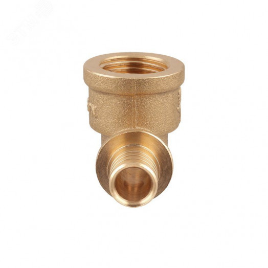 Тройник ВР 16x1/2x16 аксиальный латунный с внутренней резьбой