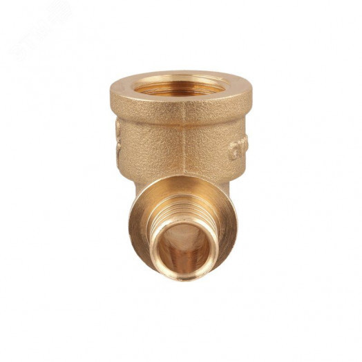 Тройник ВР 16x1/2x16 аксиальный латунный с внутренней резьбой