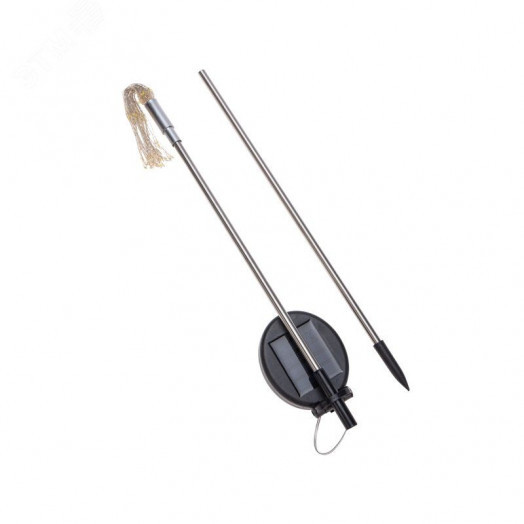 Светильник грунтовый Салют, 3000К, встроенный аккумулятор, солнечная панель