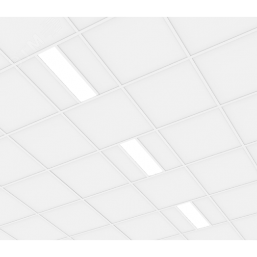 Светильник светодиодный ВАРТОН BASIC 595*180*50мм 18 ВТ 4000К с призматическим рассеивателем