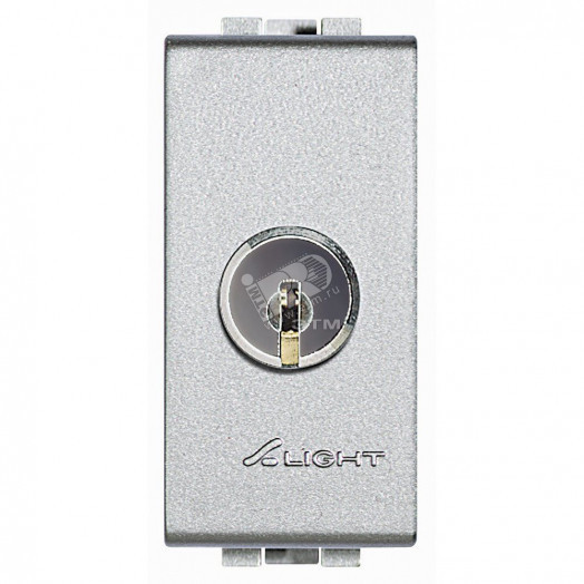 Переключатель двухполюсный 1П с ключом 16А