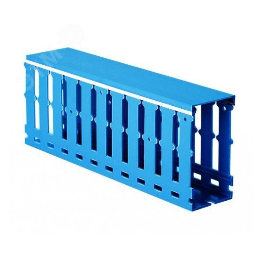 Короб перфорированный RL12 4 синий  QUADRO