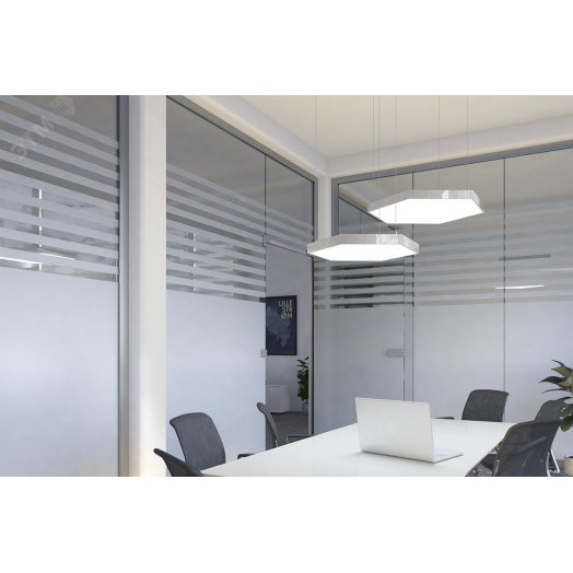 Светильник LED ОРИОН R6 (ССО) 87Вт 7600Лм 5,0К опал IP20 подвесной