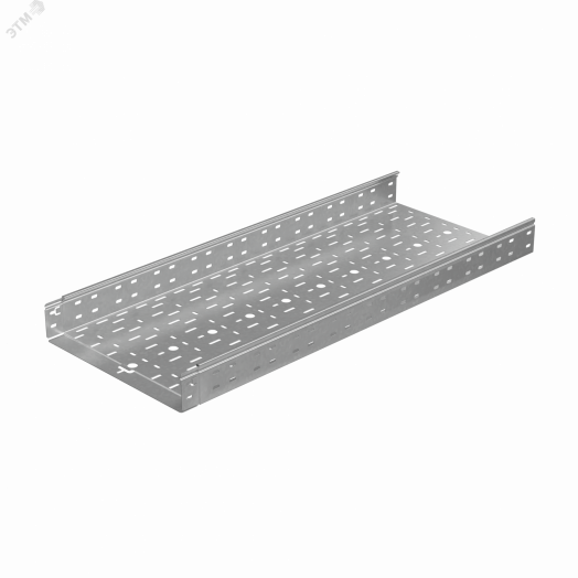 Лоток перф. 80х400х1,0 L3000 мм Быстрый монтаж ПЛЮС